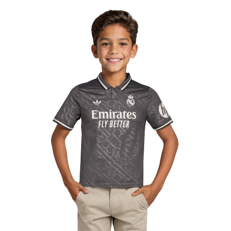 Camiseta adidas Real Madrid Tercera Equipación Niño 2024-2025