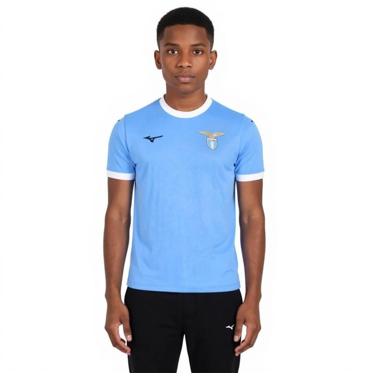 Camiseta Mizuno Lazio Primera Equipación 2025-2026 Niño