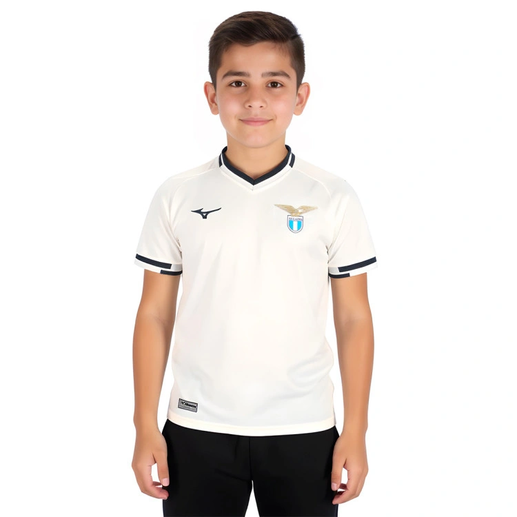 Camiseta Mizuno Lazio Segunda Equipación 2025-2026 Niño