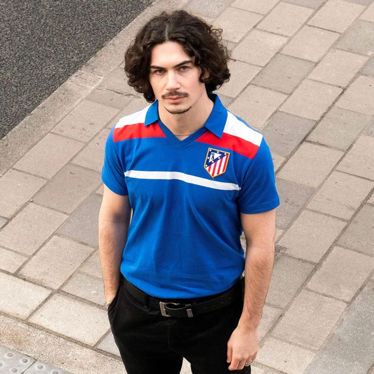 Camiseta COPA Atlético de Madrid 1986 Tercera Equipación Retro