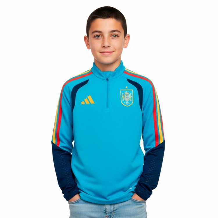 Sudadera adidas España Training Mundial 2026 Niño