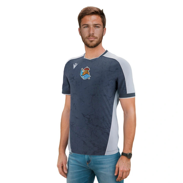 Camiseta Macron Real Sociedad Segunda Equipación 2025-2026