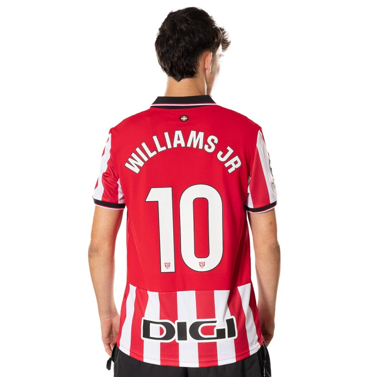 Camiseta Castore Nico Williams Jr. Athletic Club Bilbao Primera Equipación 2025-2026