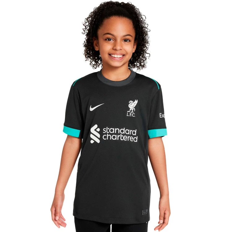 Camiseta Nike Liverpool FC Segunda Equipación 2024-2025 Niño
