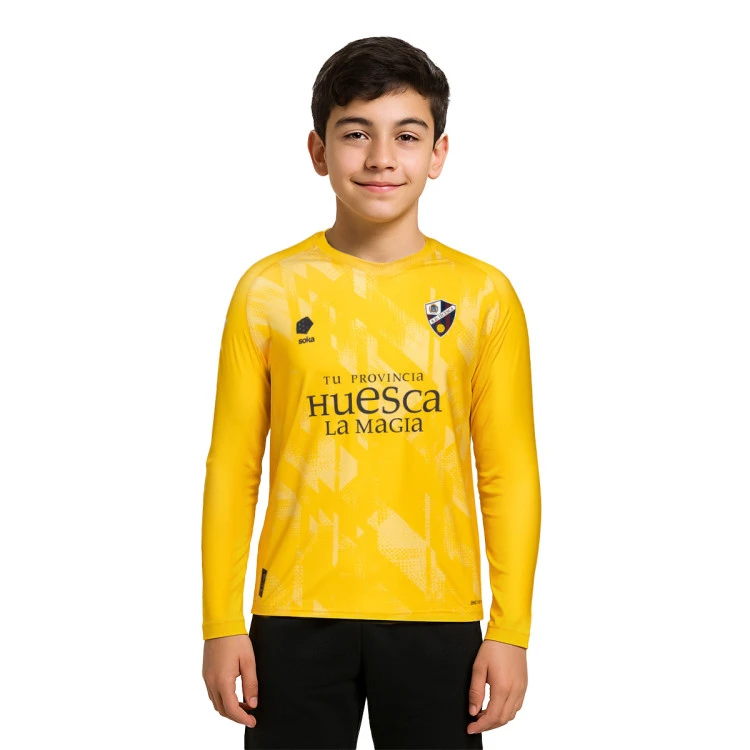 Camiseta Soka Sociedad Deportiva Huesca Cuarta Equipación Portero 2024-2025 Niño