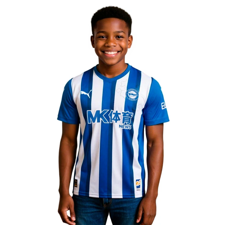 Camiseta Puma Alaves Primera Equipación 2025-2026 Niño