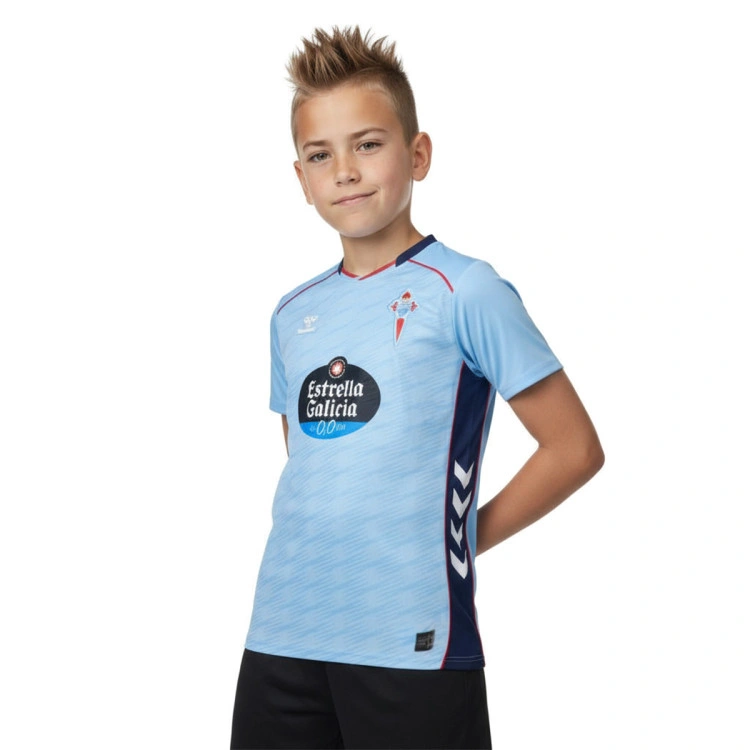 Camiseta Hummel Celta De Vigo Primera Equipación 2025-2026 Niño