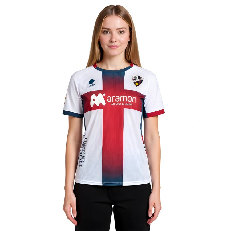 Camiseta Soka Sociedad Deportiva Huesca Segunda Equipación 2025-2026 Mujer