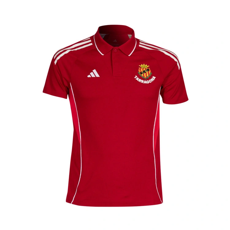 Polo adidas Gimnàstic de Tarragona Paseo Jugadores y Porteros 2025-2026 Niño