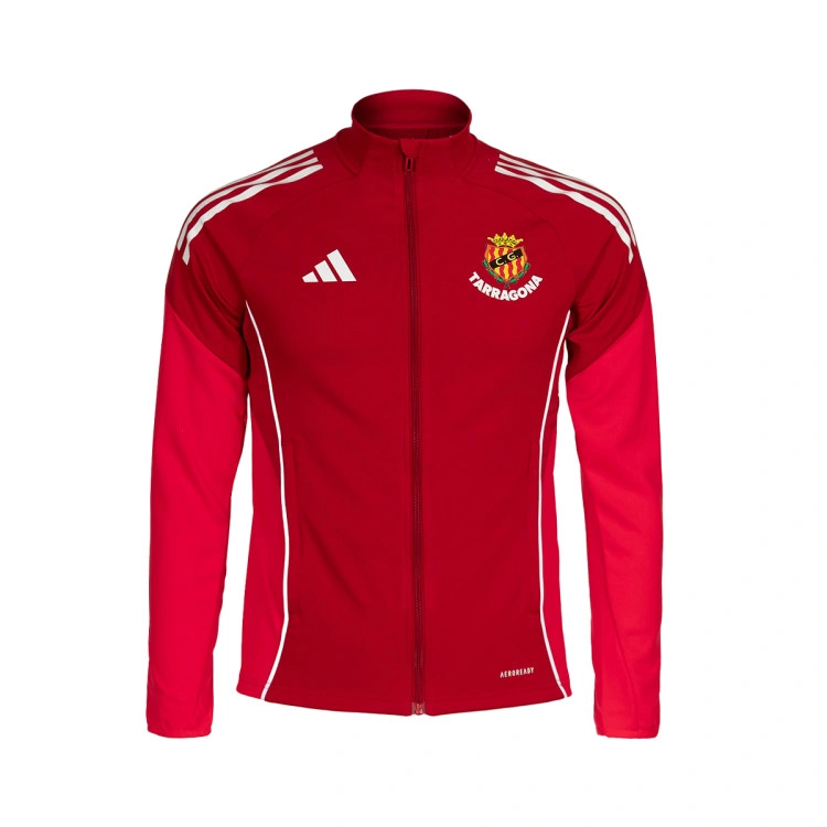 Chaqueta adidas Gimnàstic de Tarragona Paseo Jugadores y Porteros 2025-2026 Niño