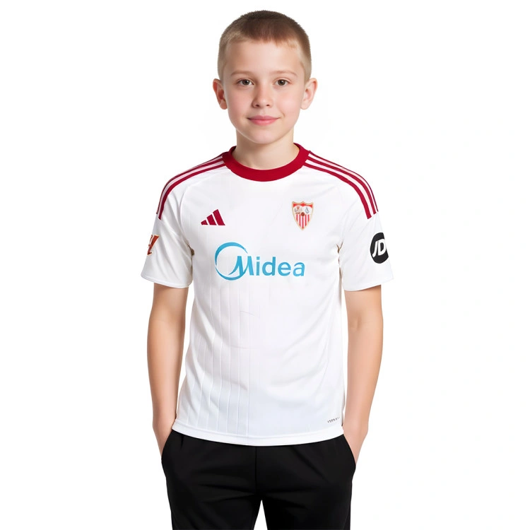 Camiseta adidas Sevilla FC Primera Equipación 2025-2026 Niño