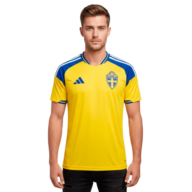 Camiseta adidas Suecia Primera Equipación Mundial 2026