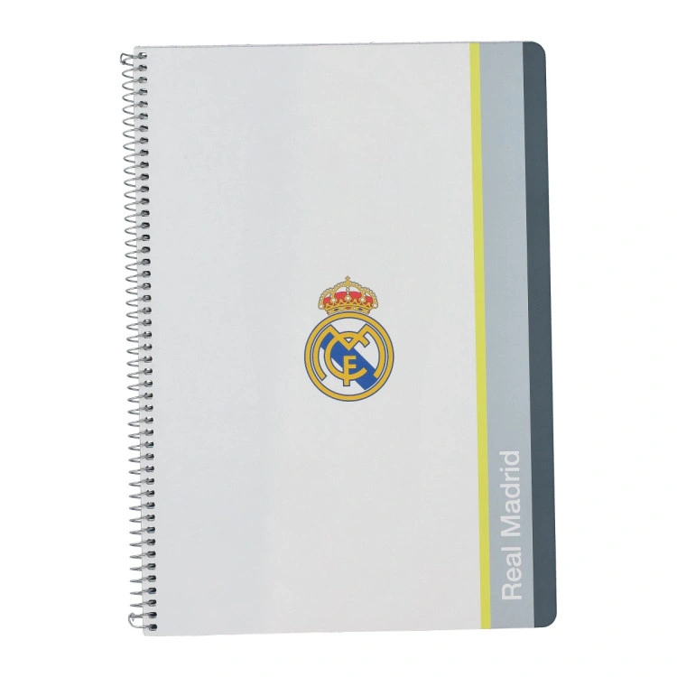 Cuaderno Real Madrid CF Folio tapa dura Real Madrid 80 hojas