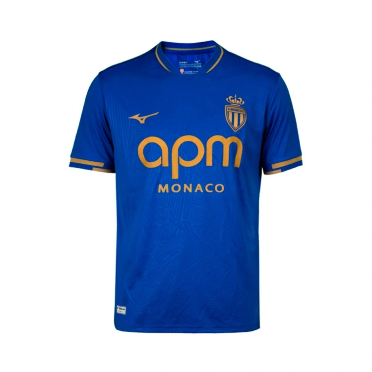 Camiseta Mizuno AS Monaco Segunda Equipación 2025-2026