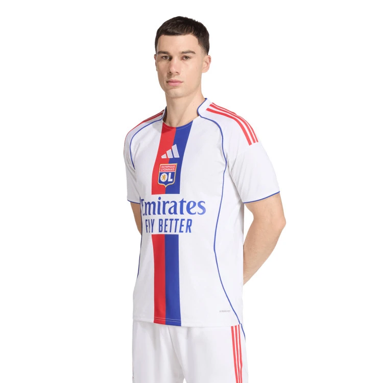 Camiseta adidas Olympique Lyon Primera Equipación 2025-2026