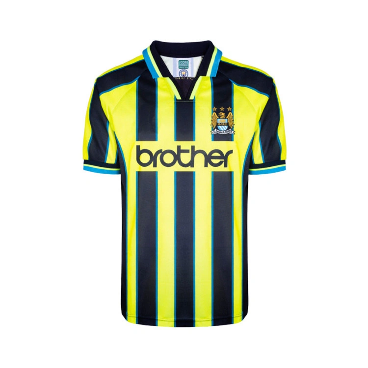 Camiseta Score Draw Manchester City 1999 Wembley shirt