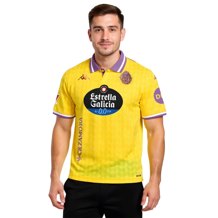 Camiseta Kappa Real Valladolid Tercera Equipación Authentic 2025-2026