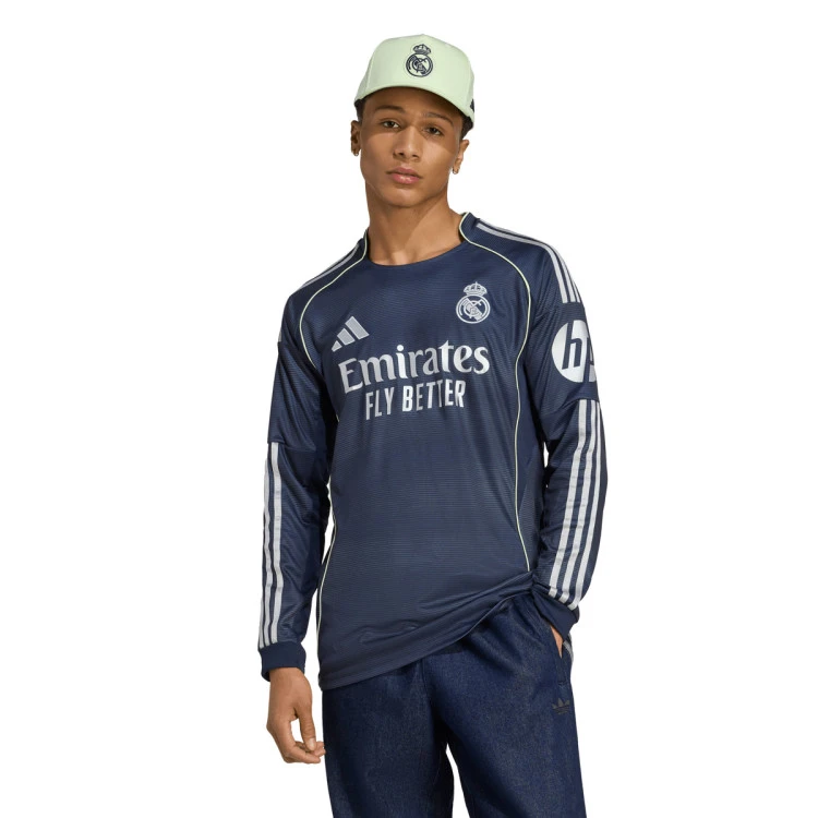 Camiseta adidas Real Madrid Segunda Equipación M/L 2025-2026
