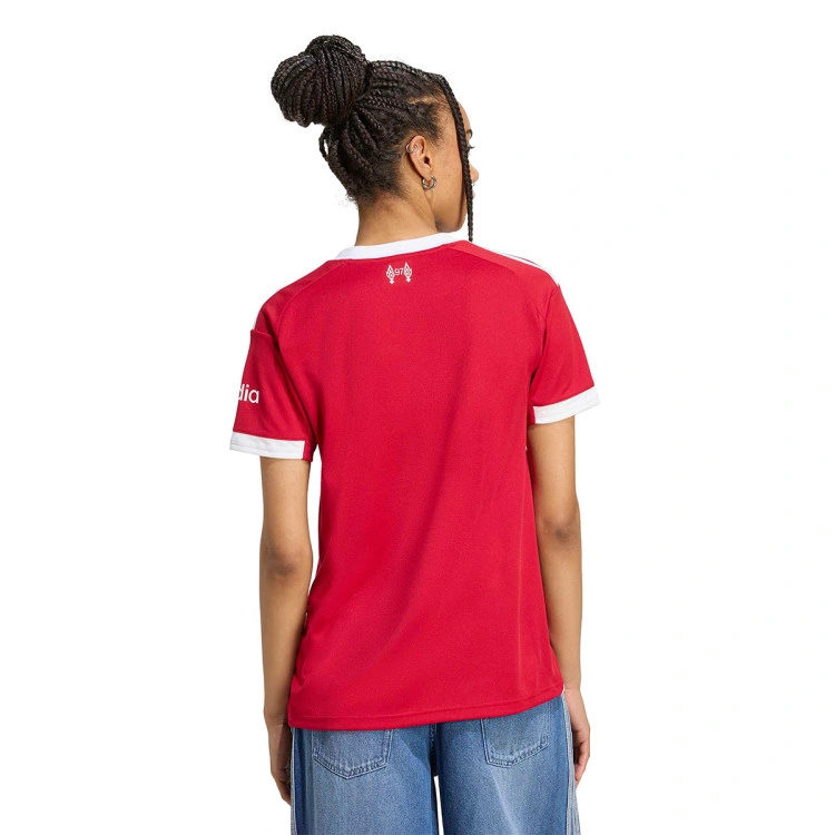 Camiseta adidas Liverpool Fc Primera Equipación 2025-2026 Mujer