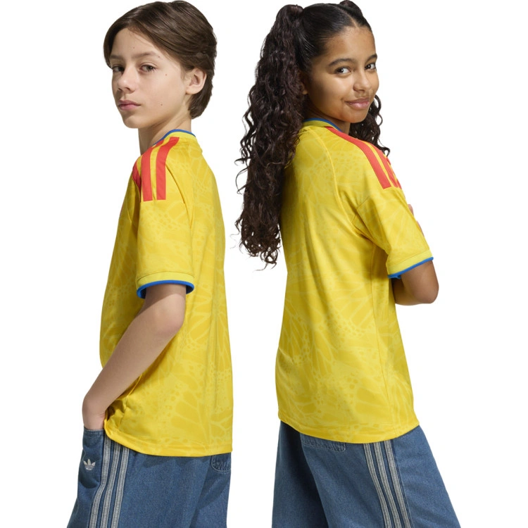 Camiseta adidas Colombia Primera Equipación Mundial 2026 Niño