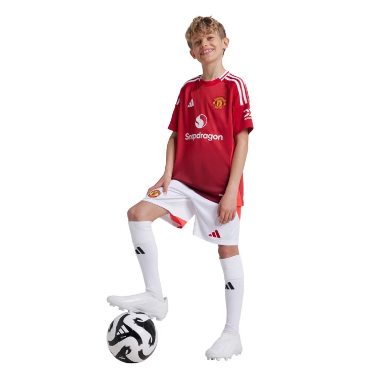 Camiseta adidas Manchester United Primera Equipación 2024-2025 Niño