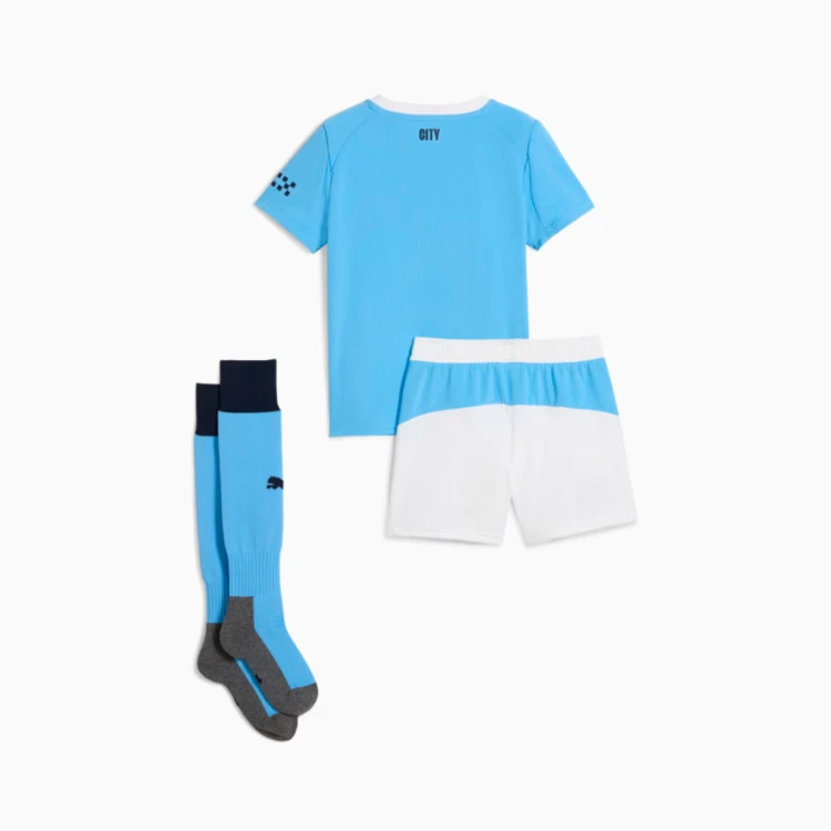 Conjunto Puma Manchester City Primera Equipación 2025-2026 Niño