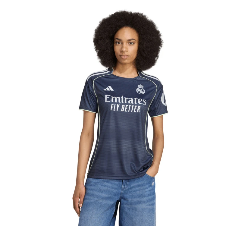 Camiseta adidas Real Madrid Segunda Equipación 2025-2026 Mujer