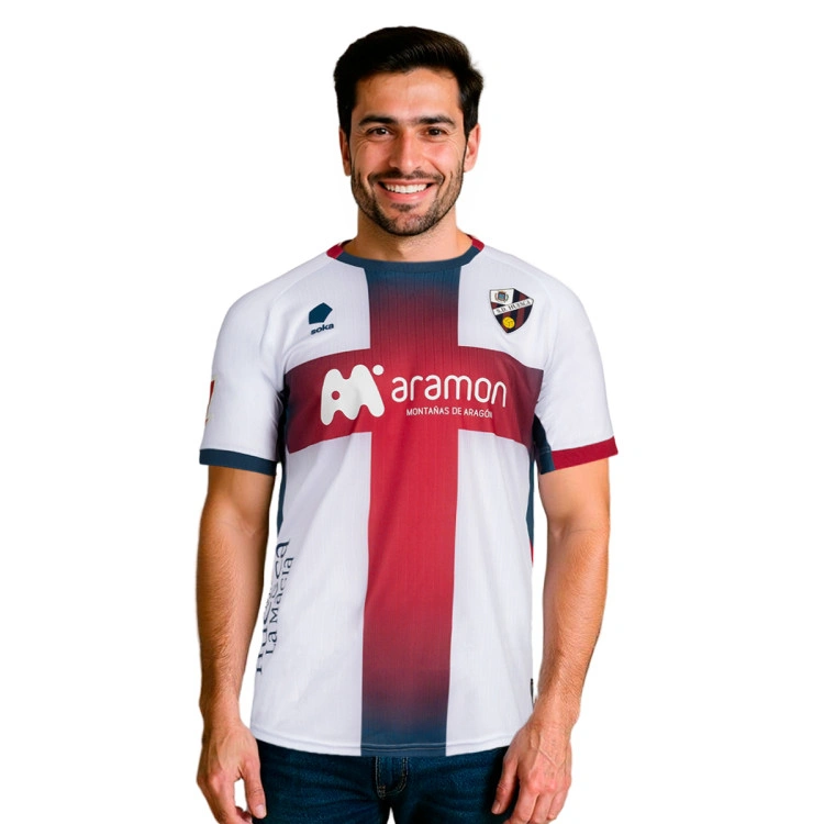 Camiseta Soka Sociedad Deportiva Huesca Segunda Equipación 2025-2026