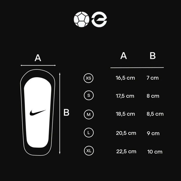 Espinillera Nike Mercurial Lite