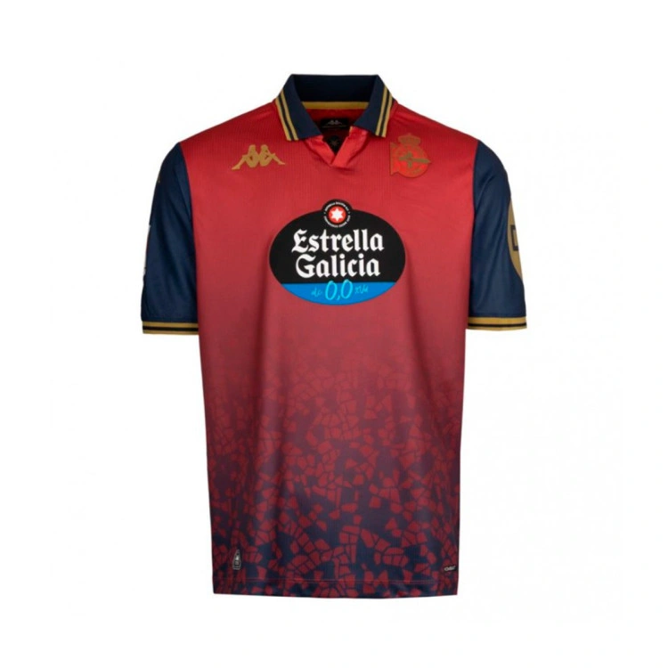 Camiseta Kappa Deportivo La Coruña Segunda Equipación 2025-2026 Niño