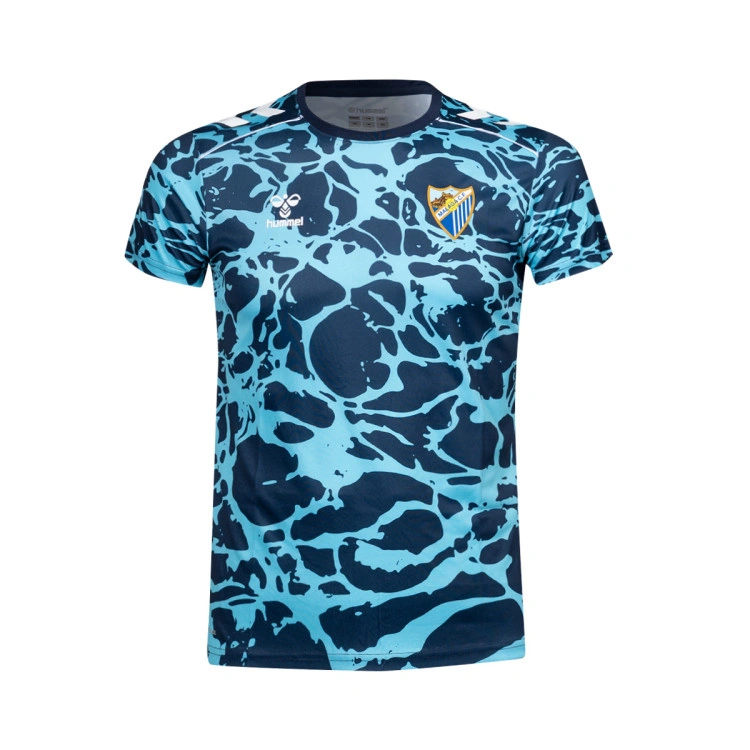 Camiseta Hummel Malaga Cf Pre-Match 2025-2026 Niño