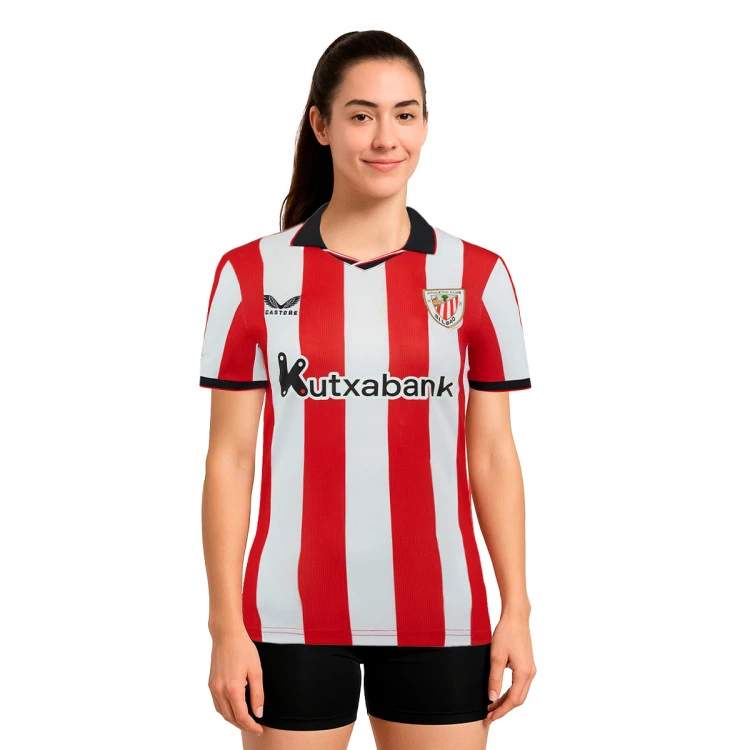 Camiseta Castore Athletic Club Bilbao Primera Equipación 2025-2026 Mujer