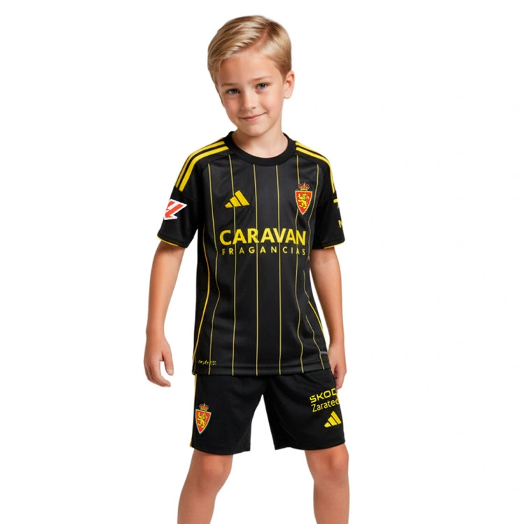 Conjunto adidas Real Zaragoza Segunda Equipación 2025-2026 Niño