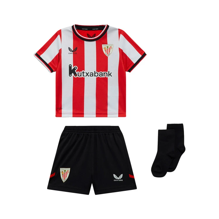 Conjunto Castore Athletic Club Bilbao Primera Equipación 2025-2026 Bebé