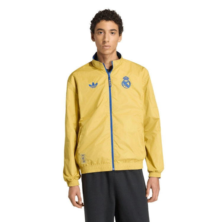 Chaqueta adidas Reversible Real Madrid Cultural Story Fanswear 2025-2026