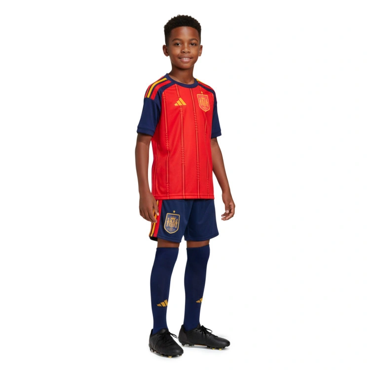 Conjunto adidas España Primera Equipación Mundial 2026 Jóvenes