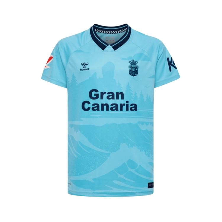 Camiseta Hummel Las Palmas Segunda Equipación 2025-2026 Niño