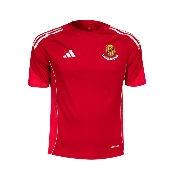Camiseta adidas Gimnàstic de Tarragona Training Jugadores 2025-2026 Niño