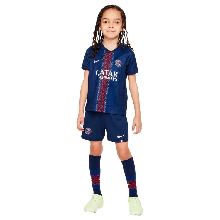 Conjunto Nike PSG Primera Equipación 2025-2026 Niño