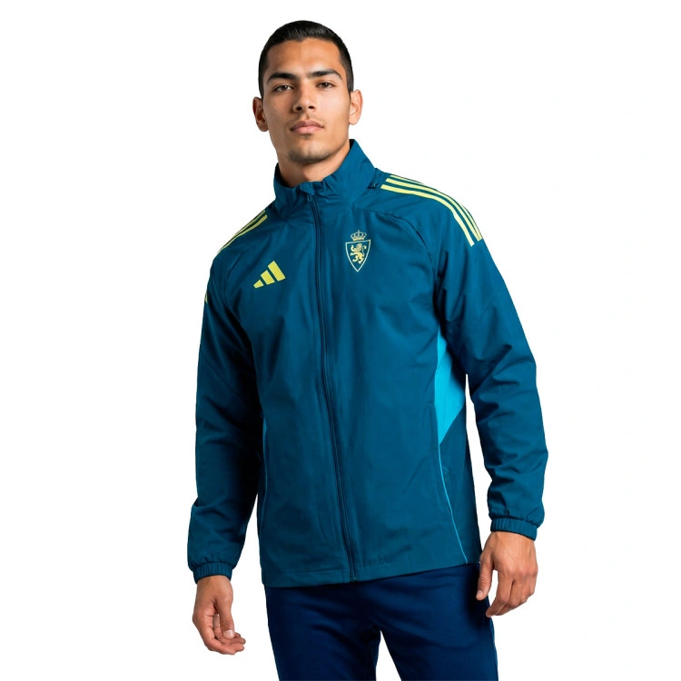 Chubasquero adidas Real Zaragoza Entreno Jugador 2025-2026