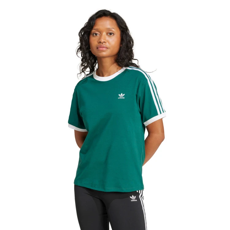 Camiseta adidas 3 Stripe Tee Mujer