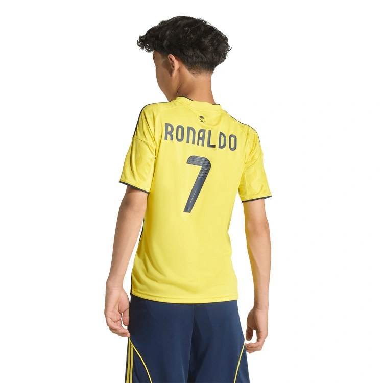 Camiseta adidas Ronaldo Al Nassr Primera Equipación 2025-2026 Niño