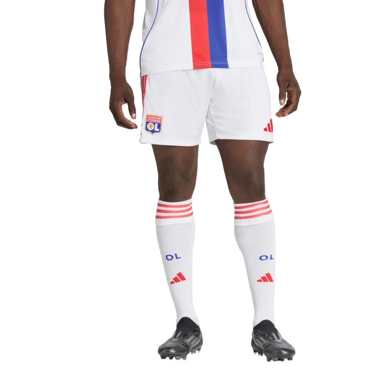 Pantalón corto adidas Olympique Lyon Primera Equipación 2025-2026