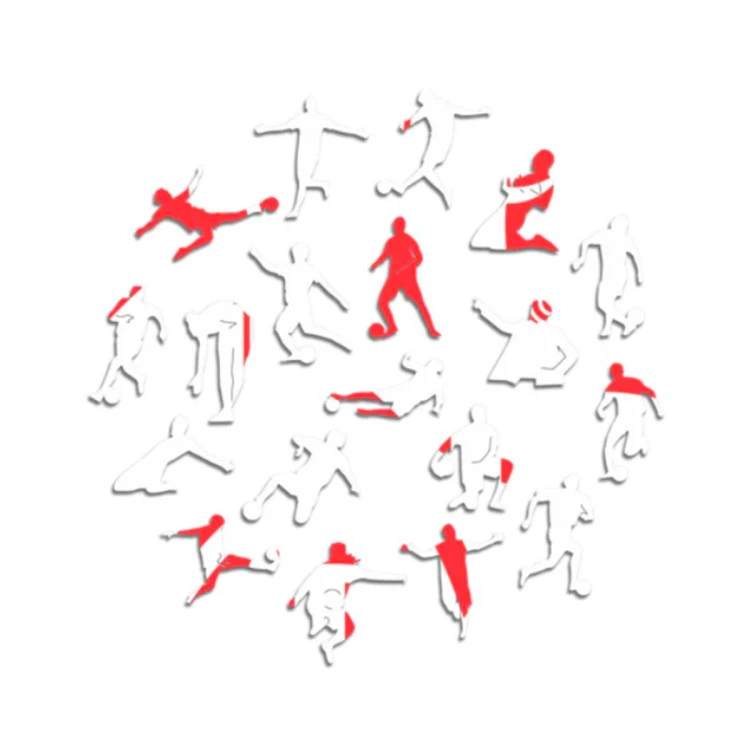 Ac Milan Retro Puzle Madera (150 Piezas)