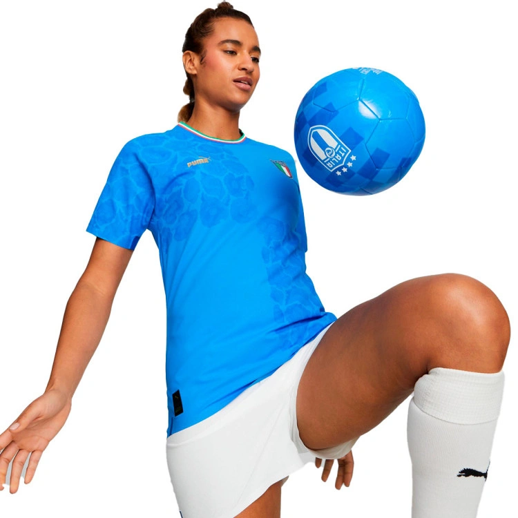 Camiseta Puma Authentic Italia Primera Equipación Euro 2022 Mujer