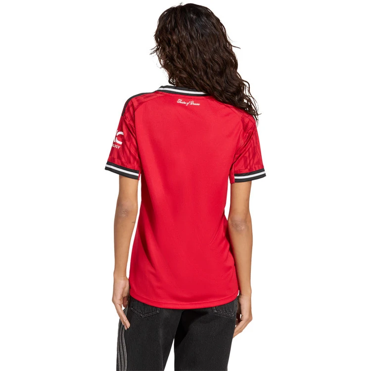 Camiseta adidas Manchester United Primera Equipación 2025-2026 Mujer