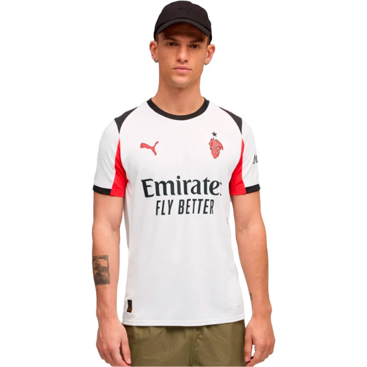 Camiseta Puma Ac Milan Segunda Equipación 2025-2026