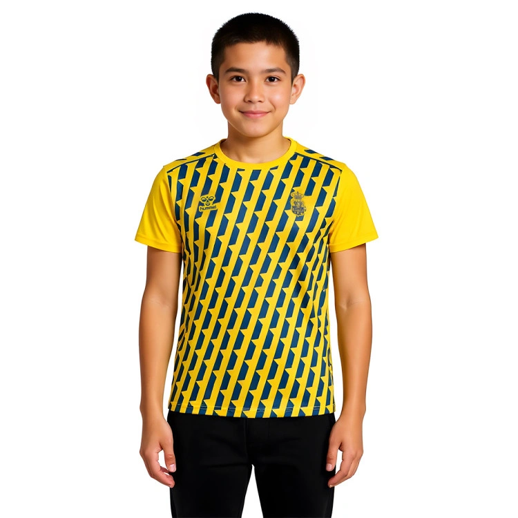 Camiseta Hummel Las Palmas Pre-Match 2025-2026 Niño