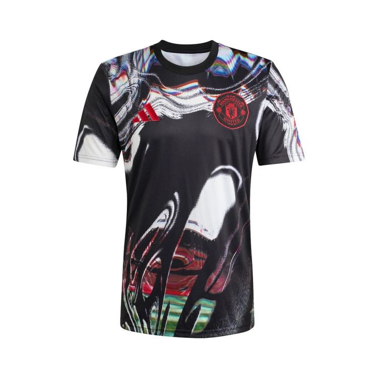Camiseta adidas Manchester United Pre-Match 2025-2026 Niño