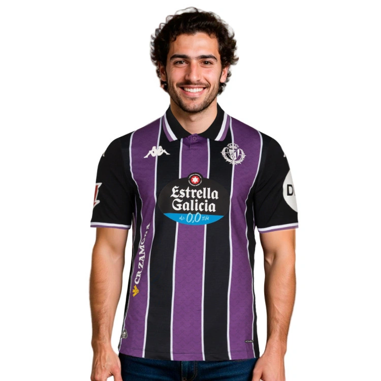Camiseta Kappa Real Valladolid Segunda Equipación Authentic 2025-2026